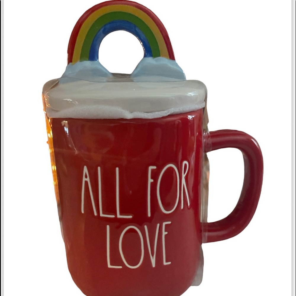 New 2 piece RAE DUNN cup